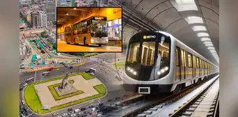 Metropolitano se unirá con las futuras líneas 2, 3 y 8 del Metro de Lima por la Estación Central Metropolitano se unirá con las futuras líneas 2, 3 y 8 del Metro de Lima por la Estación Central