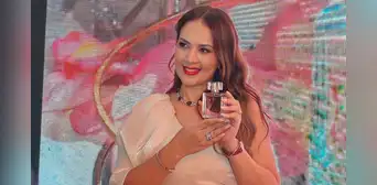 Marina Mora defiende la calidad de su perfume y asegura que no teme a las comparaciones: “El mío es muy fino”