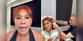 Magaly Medina sorprende al revelar que perdió sensibilidad en la oreja luego de operación estética en Argentina: "No siento mucho esa parte" Magaly Medina sorprende al revelar que perdió sensibilidad en la oreja luego de operación estética en Argentina: "No siento mucho esa parte"
