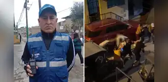 Trabajador municipal de San Luis es asesinado por sus vecinos tras reclamarles por auto mal estacionado: esposa pide justicia