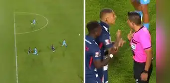 Árbitro anuló golazo de antología de Paolo Guerrero desde media cancha: no se cobró el 1-0 de Alianza Lima por falta