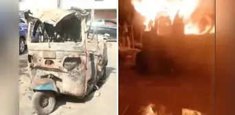 Incendian dos mototaxis en Villa El Salvador: fuego alcanzó una vivienda y dejó herida a una joven Incendian dos mototaxis en Villa El Salvador: fuego alcanzó una vivienda y dejó herida a una joven
