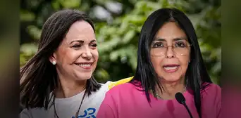 María Corina Machado asegura que Delcy Rodríguez "pretende prolongar el terror para quebrar la moral" de Venezuela María Corina Machado asegura que Delcy Rodríguez "pretende prolongar el terror para quebrar la moral" de Venezuela