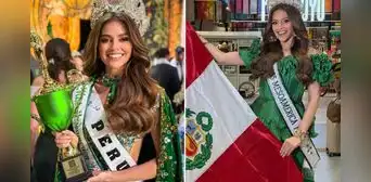 Natalia Calmell del Solar, prima de Tatiana Calmell, gana el Miss Mesoamérica Internacional 2026 y consigue segunda corona para Perú Natalia Calmell del Solar, prima de Tatiana Calmell, gana el Miss Mesoamérica Internacional 2026 y consigue segunda corona para Perú