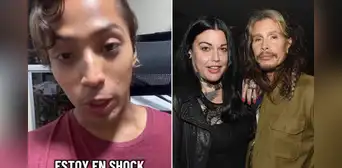 Imitador de Steven Tyler de 'Yo Soy' se emociona al recibir mensaje de apoyo de la hija del rockero: "En shock"
