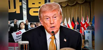 Trump pide a sus aliados apoyo para reabrir el estrecho de Ormuz, pero ningún país se compromete: "40 años protegiéndolos y no quieren"