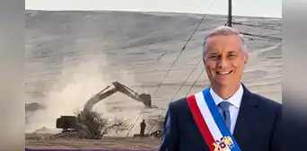 Escudo Fronterizo Perú–Chile: continúan excavaciones con maquinaria pesada en la frontera de Tacna Escudo Fronterizo Perú–Chile: continúan excavaciones con maquinaria pesada en la frontera de Tacna