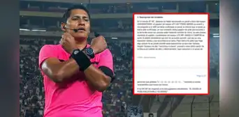 Informe del árbitro Michael Espinoza señala actos racistas de hinchas de Universitario contra Ángelo Campos: "Pude escucharlo yo mismo" Informe del árbitro Michael Espinoza señala actos racistas de hinchas de Universitario contra Ángelo Campos: "Pude escucharlo yo mismo"