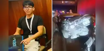 Padre de estudiante de San Marcos que murió en choque exige justicia: primo de su amigo conducía el vehículo y lo abandonó