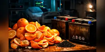 Científicos indios consiguen convertir cáscaras de naranja en objeto clave para baterías de hospitales y bancos ante apagones Científicos indios consiguen convertir cáscaras de naranja en objeto clave para baterías de hospitales y bancos ante apagones