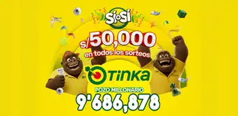 Resultados de La Tinka del miércoles 18 de marzo: consulta los números ganadores del Pozo Millonario Resultados de La Tinka del miércoles 18 de marzo: consulta los números ganadores del Pozo Millonario