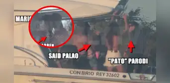 Mario Irivarren es ampayado besando a una mujer en exclusiva fiesta en yate junto con Said Palao y Patricio Parodi en Argentina Mario Irivarren es ampayado besando a una mujer en exclusiva fiesta en yate junto con Said Palao y Patricio Parodi en Argentina