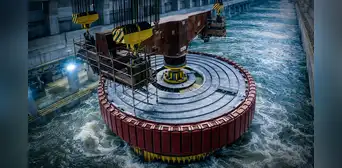 La imponente pieza de 1.200 toneladas que transforma un río de Sudamérica en electricidad y desafía el récord mundial de China