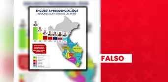 Es falso que Roberto Sánchez lidere encuesta presidencial en el sur y oriente del Perú con un 23% Es falso que Roberto Sánchez lidere encuesta presidencial en el sur y oriente del Perú con un 23%
