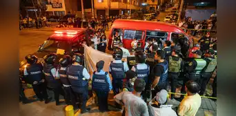 Sicario dispara contra combi y mata a chofer y dos pasajeras en San Juan de Miraflores