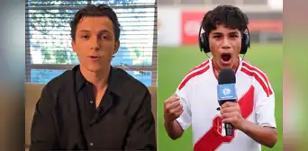 Tom Holland sorprende a Pol Deportes con conmovedor mensaje: "Gracias por animar a la gente a seguir sus sueños" Tom Holland sorprende a Pol Deportes con conmovedor mensaje: "Gracias por animar a la gente a seguir sus sueños"