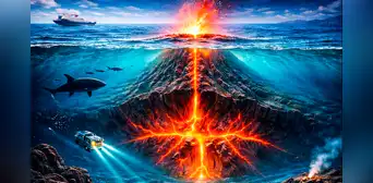 Un coloso que duerme en el océano: el supervolcán submarino que mide más de 4.000 metros y supera 9 veces el tamaño de Lima