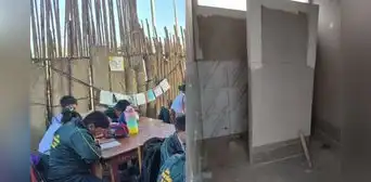 Más de 150 escolares estudian en condiciones precarias tras demolición de su colegio en Lambayeque Más de 150 escolares estudian en condiciones precarias tras demolición de su colegio en Lambayeque