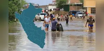 Estado de emergencia se extiende en distritos de ocho regiones por riesgo de lluvias intensas