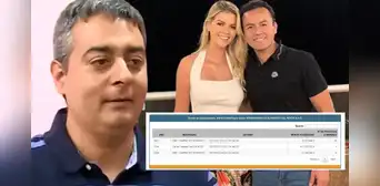 Empresa vinculada al papá de Brunella Horna facturó en total más de S/3 millones con EsSalud