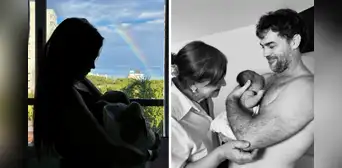 Exactriz de ‘Al fondo hay sitio’, Fiorella Luna, se convierte en madre por primera vez y presenta a su bebé en redes: “Tanta felicidad”