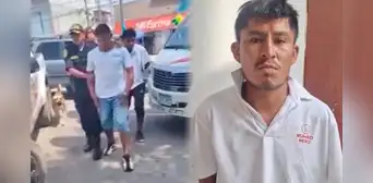 Choferes capturan a presuntos extorsionadores, quienes amenazaron a conductor dentro de combi en Ventanilla Choferes capturan a presuntos extorsionadores, quienes amenazaron a conductor dentro de combi en Ventanilla