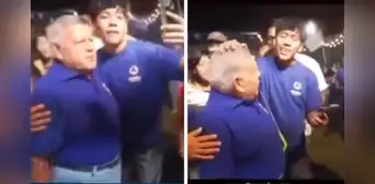 Elecciones 2026: Joven agredió a César Acuña con un huevo en la cabeza durante campaña electoral en Comas