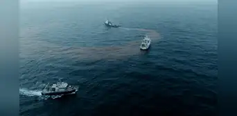 Experimento científico en el Atlántico: una solución química liberada en el agua captura el carbono de los océanos