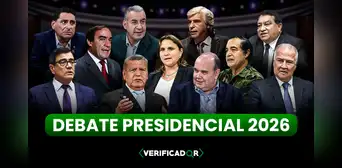 Debate presidencial 2026: verificaciones EN VIVO de las declaraciones de los candidatos este 23 de marzo