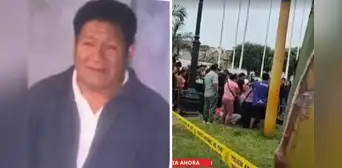 Sicarios asesinan a dos dirigentes de construcción civil en la Plaza de Armas de Huaura: ataque fue a plena luz del día Sicarios asesinan a dos dirigentes de construcción civil en la Plaza de Armas de Huaura: ataque fue a plena luz del día