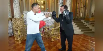José María Balcázar aparece en Kick boxeando con alcalde de Ate en plena crisis de inseguridad y asesinatos José María Balcázar aparece en Kick boxeando con alcalde de Ate en plena crisis de inseguridad y asesinatos