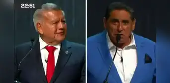 Carlos Álvarez y su parodia a César Acuña: así fue su imitación al cierre del debate Carlos Álvarez y su parodia a César Acuña: así fue su imitación al cierre del debate