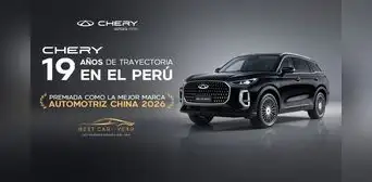 En medio de la llegada de nuevas marcas chinas, Chery Perú consolida su liderazgo con 19 años de trayectoria y reconocimiento como la Mejor Marca China
