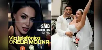Onelia Molina asegura en programa de Magaly Medina que Said Palao "hizo de las suyas" en viaje a Colombia con sus amigos