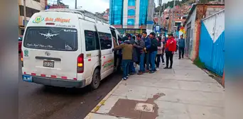 Transportitas acatan paro de 48 horas en Puno contra alza de combustibles y anuncian aumento de pasajes