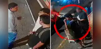 Cámaras captan a presuntos 'peperos' que interceptaron a joven estilista antes de ser hallado sin vida en parque de SJM