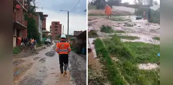 Lluvias en Pataz dejan 34 personas afectadas y 10 viviendas inundadas