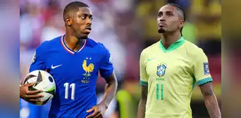Canal de TV para ver Brasil versus Francia por el amistoso internacional de fecha FIFA de marzo