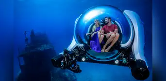 Ingenieros chinos asombran al crear un submarino que se sumerge a 300 metros en el mar durante 12 horas y es apto para turistas