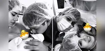 Darinka Ramírez se convierte en madre por segunda vez y lo celebra junto a su novio empresario: “Llegaste a duplicar mi amor”