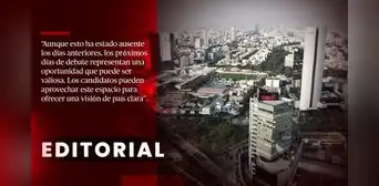 Candidatos deben dar rutas de largo plazo al país Candidatos deben dar rutas de largo plazo al país