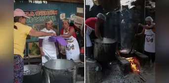 De los descartes del mercado a la mesa: así se sostienen las ollas comunes en VMT