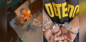 Entre un altar con cráneos y armas capturan en Carabayllo a presuntos miembros de "Los explosivos del norte"
