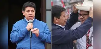 Pedro Castillo ratifica su respaldo a Roberto Sánchez como su candidato en las Elecciones 2026: "Le entregué mi sombrero" Pedro Castillo ratifica su respaldo a Roberto Sánchez como su candidato en las Elecciones 2026: "Le entregué mi sombrero"