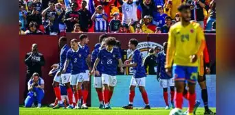 Francia derrotó 3-1 a Colombia con goles de Thuram y Doué en amistoso internacional Francia derrotó 3-1 a Colombia con goles de Thuram y Doué en amistoso internacional