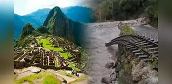 Huaico en Machu Picchu bloquea vía férrea y suspende trenes a la ciudadela hasta nuevo aviso