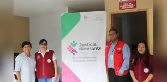 Juzgado Itinerante atendió doce demandas de alimentos, filiación y rectificación de partidas en distrito fronterizo de Suyo