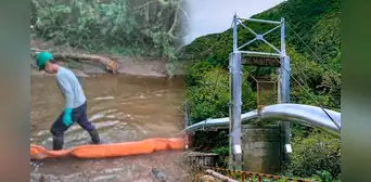 Derrame de petróleo en Oleoducto Norperuano en Amazonas: Petroperú activa acciones de contención