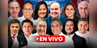 Debate presidencial 2026 EN VIVO: Keiko Fujimori, Rafael López Aliaga, Roberto Sánchez y otros 8 candidatos lanzan sus propuestas