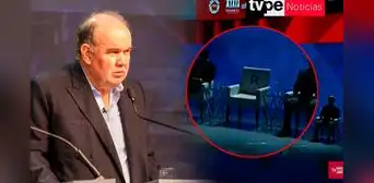 Rafael López Aliaga volvió a llegar tarde al debate presidencial: silla estaba vacía en el inicio